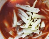野菜ジュースの簡単レンジリゾット作り方7写真