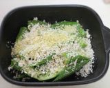 素材一品だけ！おくらのトースター焼き作り方3写真