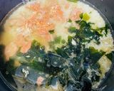 紅鮭中骨水煮缶とわかめの炊き込みご飯作り方4写真