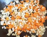 根菜チャーハン作り方3写真