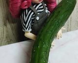 リカちゃん♡きくらげキュウリ甘酢和え作り方1写真