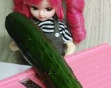 リカちゃん♡きくらげキュウリ甘酢和え作り方2写真