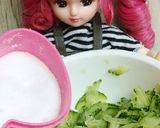 リカちゃん♡きくらげキュウリ甘酢和え作り方4写真