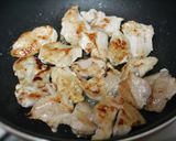 鶏と蓮根の味噌炒め、山椒風味作り方3写真