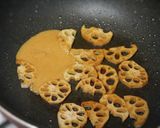 鶏と蓮根の味噌炒め、山椒風味作り方4写真