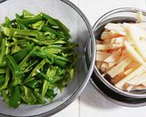 鶏むねでチンジャオロース作り方2写真