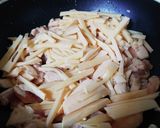 鶏むねでチンジャオロース作り方5写真