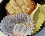 神無月20 チキンチーズ ハロウィン弁当作り方4写真