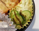 神無月20 チキンチーズ ハロウィン弁当作り方5写真