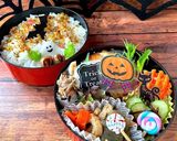 神無月20 チキンチーズ ハロウィン弁当作り方11写真