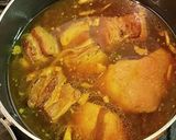 豚の角煮・カレー風味作り方5写真