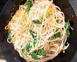 スパゲティバジル風味作り方8写真