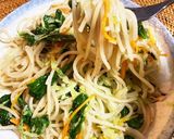 スパゲティバジル風味作り方9写真