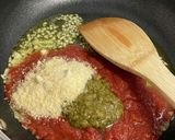 トマトとバジルのパスタ作り方4写真