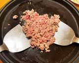 ホットプレートで台湾まぜそば風♪作り方4写真