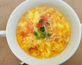 トロうま♡トマトと卵の中華風スープ作り方4写真