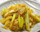 手軽な韓国料理★キムチとツナのチャプチェ作り方7写真