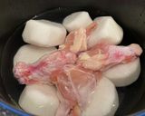 大根と鶏手羽元の煮込み作り方2写真