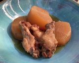 大根と鶏手羽元の煮込み作り方3写真
