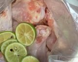 鶏手羽元のすだち海水焼き作り方4写真