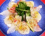 ほりにしでカルパッチョ♬作り方1写真