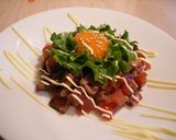 かつおのタタキdeづけユッケ作り方4写真
