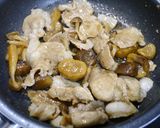 簡単！豚肉と栗の甘辛煮作り方3写真