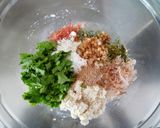 ☆豆腐と春菊のふわ～バーグ☆作り方2写真
