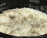 簡単♡舞茸の炊き込みご飯スダチ添え作り方4写真