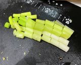 蓮根と鶏肉の炒め物作り方4写真