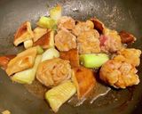 豚肉と椎茸のオイスターソース煮作り方3写真