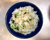 だし昆布香る♪大根菜のシンプル混ぜごはん作り方7写真