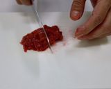 蒸し鶏の梅肉ソース作り方6写真