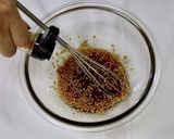 蒸し鶏の梅肉ソース作り方8写真