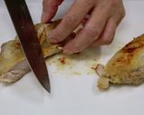 蒸し鶏の梅肉ソース作り方9写真