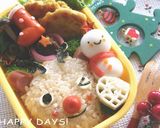 ウインナー長靴☆クリスマスキャラ弁☆作り方7写真