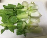 青梗菜炒めもの作り方2写真