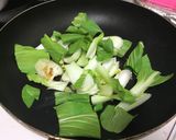 青梗菜炒めもの作り方4写真