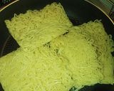 プチッと鍋で貝の出汁あんかけ焼きそば作り方6写真