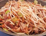 もやしシャキシャキ焼きそば作り方7写真