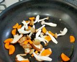 きゅうりとキムチの焼きそば作り方2写真