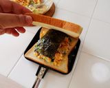 辛ポテサラサンド（韓国風ホットサンド）作り方13写真