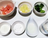 犬ご飯　鶏とポテトのミルク煮作り方1写真