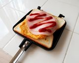 ハムエッグサンド（韓国風ホットサンド）作り方8写真