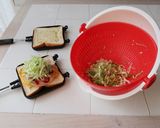 ハムエッグサンド（韓国風ホットサンド）作り方9写真