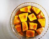 レンジで時短＆簡単！冷凍かぼちゃで煮物作り方1写真