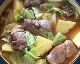 韓国鍋♪ほくほく温かいカムジャタン風鍋作り方5写真