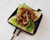 プルコギサンド(韓国風ホットサンド)作り方10写真