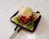 プルコギサンド(韓国風ホットサンド)作り方11写真