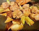 豚肉と椎茸のオイスターソース煮作り方4写真
